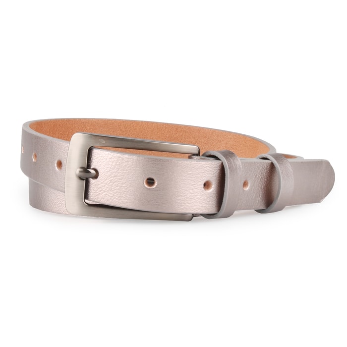 PENNY BELTS, CUREA ÎNGUSTĂ DIN PIELE PENTRU DAMĂ 176178 - CURELE DE DAMĂ - ACCESORII