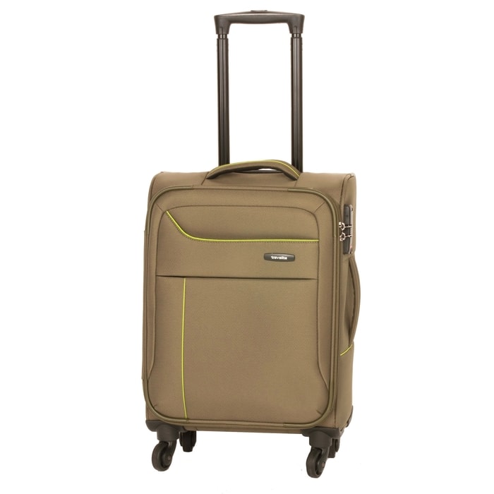 TRAVELITE, TRAVELITE SOLARIS 4W S OLIVE/LEMON - LÁTKOVÉ KUFRY - CESTOVNÍ KUFRY A TAŠKY