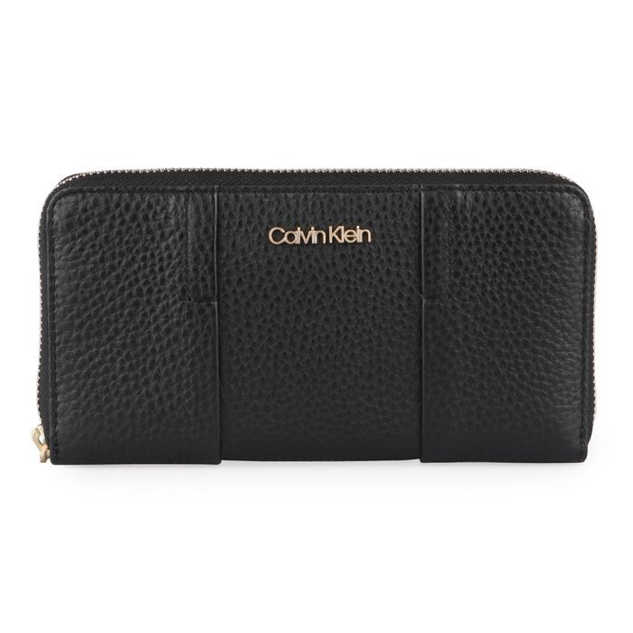 CALVIN KLEIN, PORTOFEL DE PIELE PENTRU DAMĂ CITY LARGE K60K604494 - PORTOFELE DAMĂ - PORTOFELE