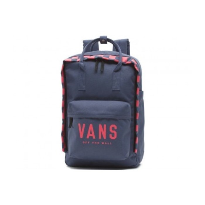 VANS, BATOH WM ICONO SQUARE BACK CROWN BLU 22 L - MĚSTSKÉ BATOHY - BATOHY