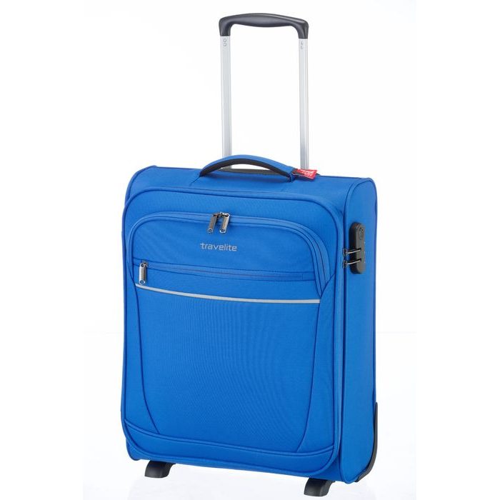 TRAVELITE, KABINOVÝ CESTOVNÍ KUFR CABIN 2W S ROYAL BLUE 44 L - PŘÍRUČNÍ ZAVAZADLA - CESTOVNÍ KUFRY A TAŠKY