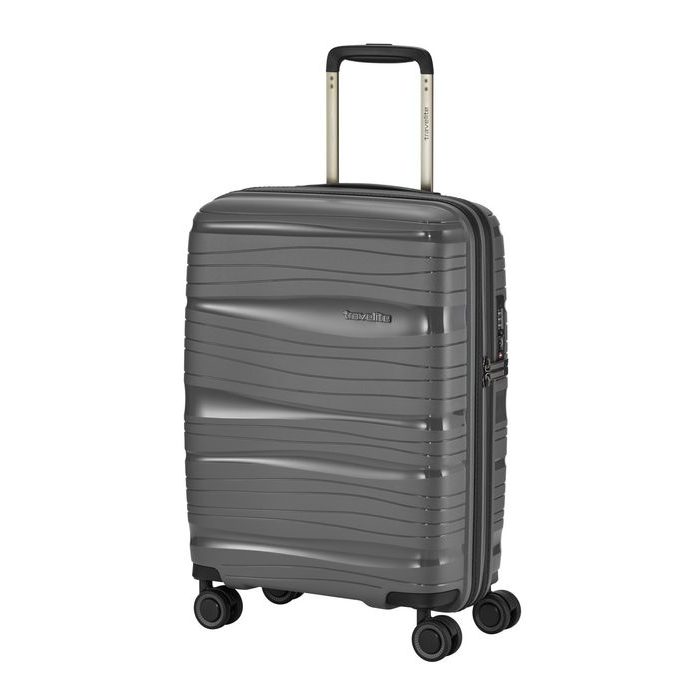 TRAVELITE, KABÍNOVÝ CESTOVNÝ KUFOR MOTION S ANTHRACITE 37 L - PRÍRUČNÁ BATOŽINA - CESTOVNÉ  KUFRE A TAŠKY