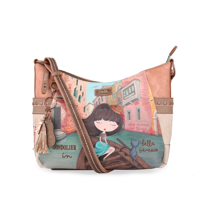 ANEKKE, DÁMSKÁ CROSSBODY KABELKA VENEZIA 26822-02 - CROSSBODY KABELKY - KABELKY