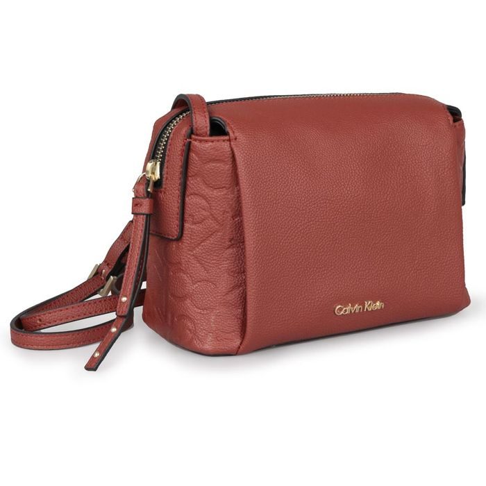 CALVIN KLEIN, KABELKA SMALL CROSSBODY BAG K60K602207 227, HNĚDÁ - CROSSBODY KABELKY - KABELKY