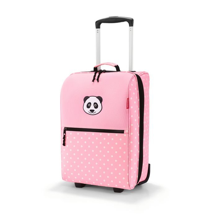 REISENTHEL, DĚTSKÝ KUFR NA KOLEČKÁCH XS KIDS PANDA DOTS PINK 19 L - DĚTSKÁ ZAVAZADLA - CESTOVNÍ KUFRY A TAŠKY