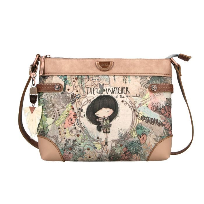 ANEKKE, DÁMSKA CROSSBODY KABELKA JUNGLE 30717-01 - CROSSBODY KABELKY - KABELKY