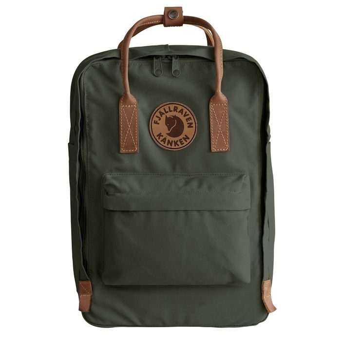 FJÄLLRÄVEN, BATOH KÅNKEN NO. 2 LAPTOP 15″ DEEP FOREST 18 L - MĚSTSKÉ BATOHY - BATOHY