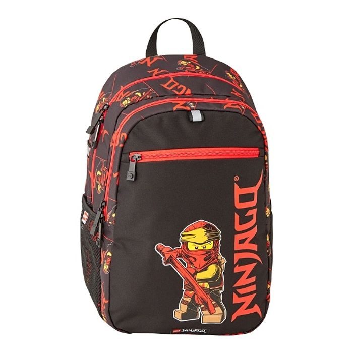 LEGO, ŠKOLNÍ BATOH LEGO NINJAGO RED SMALL EXTENDED 18 L - ŠKOLNÍ A DĚTSKÉ BATOHY - BATOHY