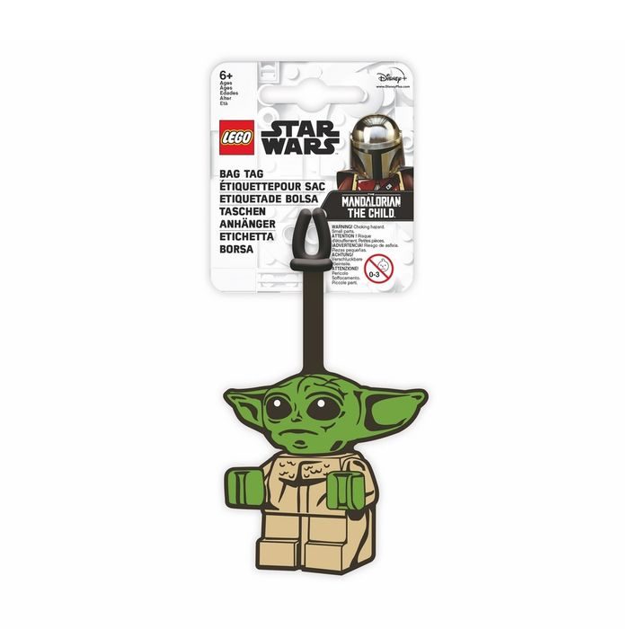 LEGO, MENOVKA NA BATOŽINU LEGO STAR WARS BABY YODA - CESTOVNÉ PRÍSLUŠENSTVO - CESTOVNÉ  KUFRE A TAŠKY