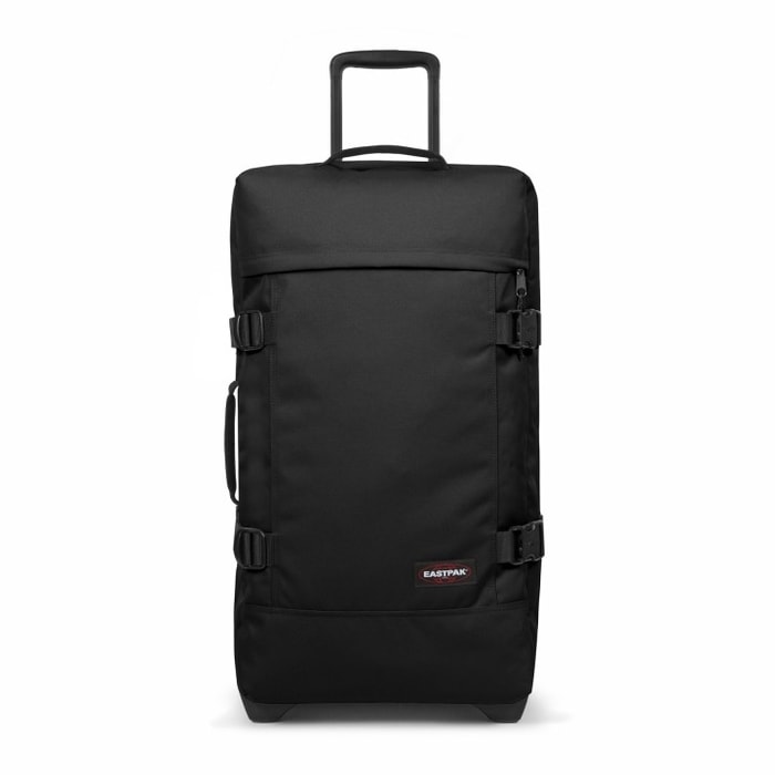 EASTPAK, CESTOVNÁ TAŠKA TRANVERZ M BLACK 78 L - LÁTKOVÉ KUFRE - CESTOVNÉ  KUFRE A TAŠKY