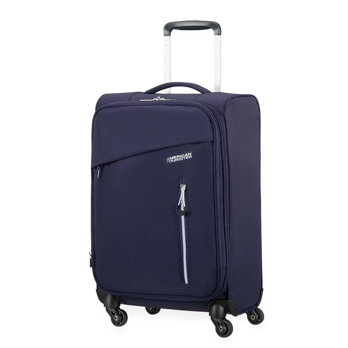 AMERICAN TOURISTER, KABINOVÝ CESTOVNÍ KUFR LITEWING SPINNER EXP 38G 38/42 L - PŘÍRUČNÍ ZAVAZADLA - CESTOVNÍ KUFRY A TAŠKY