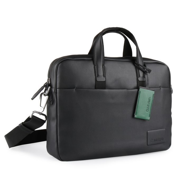 CALVIN KLEIN, GEANTĂ LAPTOP PENTRU BĂRBAȚI TASK FORCE 1 GUSSET K50K503845 - PENTRU LAPTOP - GENȚI BĂRBAȚI