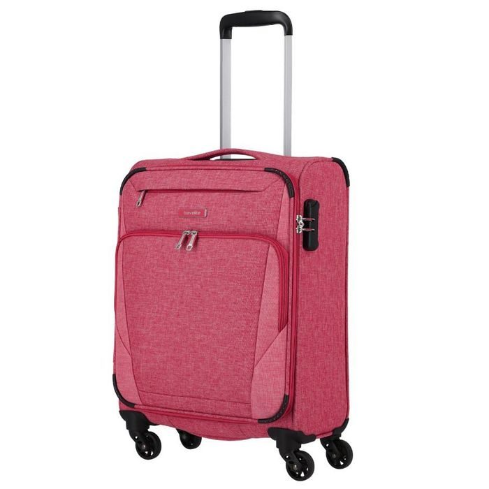 TRAVELITE, KABÍNOVÝ CESTOVNÝ KUFOR JAKKU 4W S RED 33 L - PRÍRUČNÁ BATOŽINA - CESTOVNÉ  KUFRE A TAŠKY