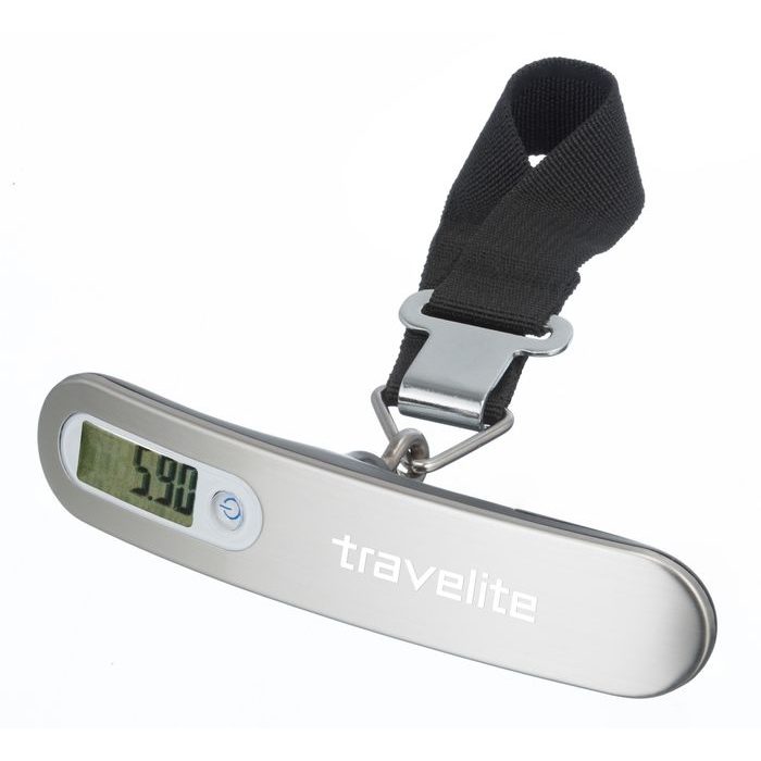 TRAVELITE, VÁHA NA ZAVAZADLO LUGGAGE SCALE SILVER - CESTOVNÍ PŘÍSLUŠENSTVÍ - CESTOVNÍ KUFRY A TAŠKY