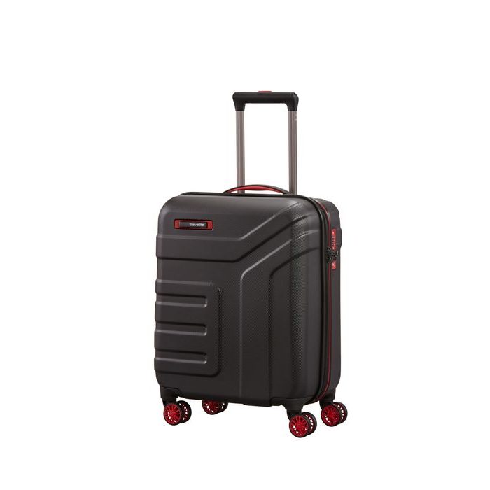 TRAVELITE, KABÍNOVÝ CESTOVNÝ KUFOR VECTOR 4W S BLACK 40 L - PRÍRUČNÁ BATOŽINA - CESTOVNÉ  KUFRE A TAŠKY