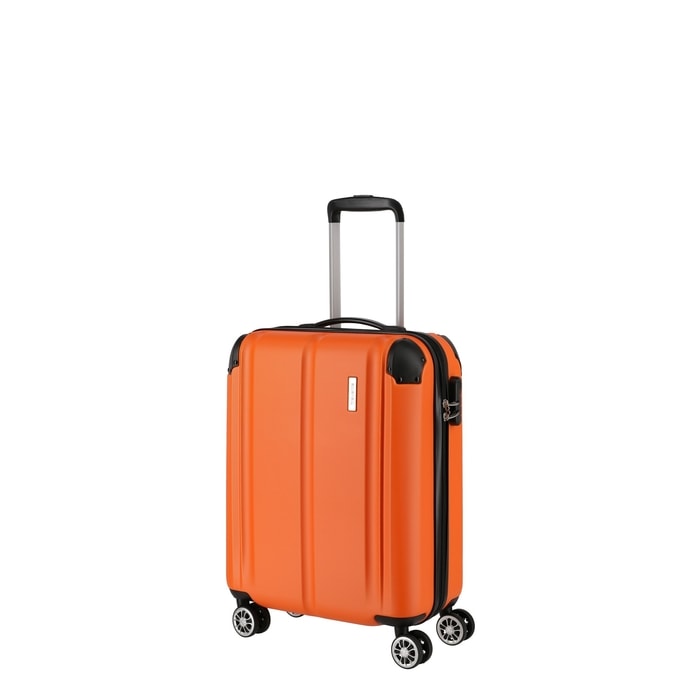 TRAVELITE, KABÍNOVÝ CESTOVNÝ KUFOR CITY S ORANGE 40 L - PRÍRUČNÁ BATOŽINA - CESTOVNÉ  KUFRE A TAŠKY