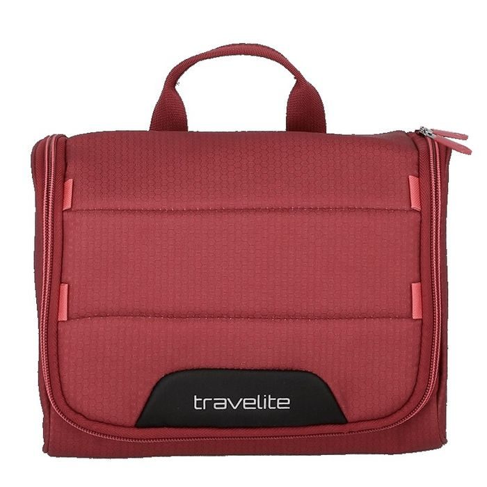 TRAVELITE, KOZMETICKÁ TAŠKA SKAII RED - KOZMETICKÉ A TOALETNÉ TAŠKY - CESTOVNÉ  KUFRE A TAŠKY