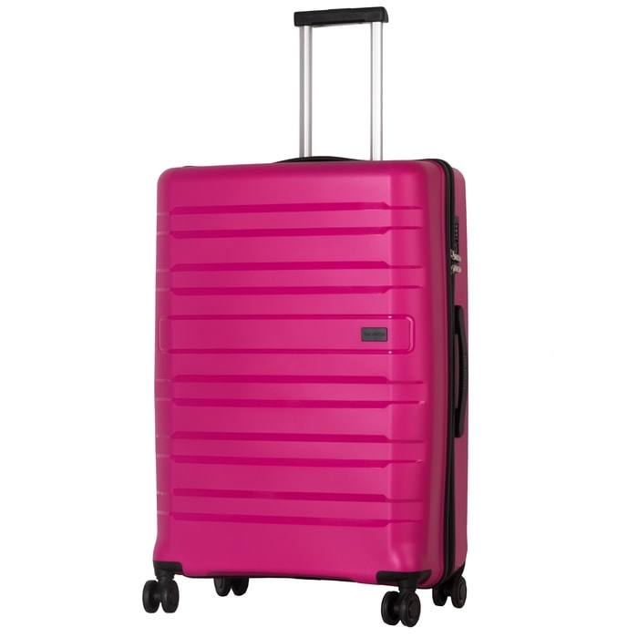 TRAVELITE, CESTOVNÍ KUFR KOSMOS 4W L PINK 102 L - SKOŘEPINOVÉ KUFRY - CESTOVNÍ KUFRY A TAŠKY