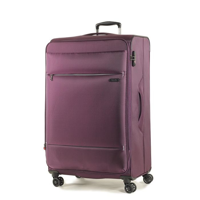 ROCK LONDON, CARCASĂ DE CĂLĂTORIE DELUXE-LITE L 109/117 L - TROLERE DIN MATERIAL TEXTIL - TROLERE ȘI GENȚI DE VOIAJ