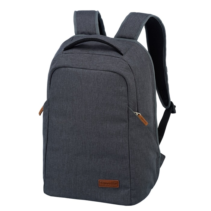 TRAVELITE, MĚSTSKÝ BATOH BASICS SAFETY ANTHRACITE 23 L - BATOHY NA NOTEBOOK - BATOHY