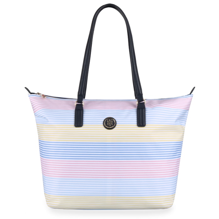 TOMMY HILFIGER, DÁMSKA SHOPPER KABELKA POPPY AW0AW06864 - KABELKY CEZ RAMENO - KABELKY