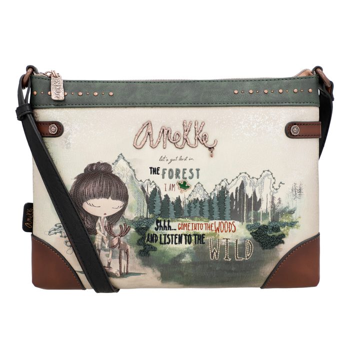 ANEKKE, DÁMSKA CROSSBODY KABELKA FOREST 35603-701 - CROSSBODY KABELKY - KABELKY