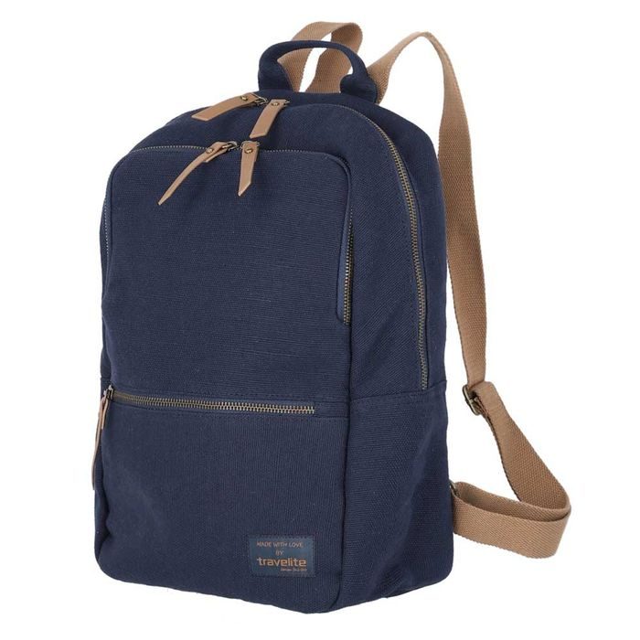 TRAVELITE, MĚSTSKÝ BATOH HEMPLINE BIG NAVY 10 L - MĚSTSKÉ BATOHY - BATOHY