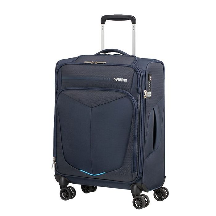 AMERICAN TOURISTER, KABÍNOVÝ CESTOVNÝ KUFOR SUMMERFUNK BIZZ SMART SPINNER 78G 39,5 L - PRÍRUČNÁ BATOŽINA - CESTOVNÉ  KUFRE A TAŠKY