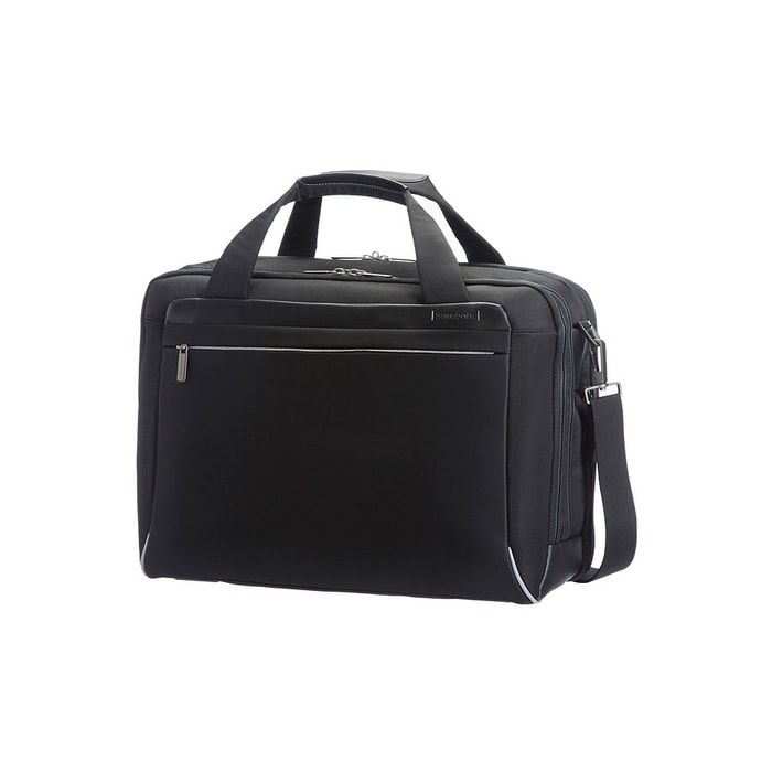 SAMSONITE, TAŠKA SAMSONITE SPECTROLITE BAILHANDLE L 17,3' EXPANDABLE 80U-006 - HNEDÁ - NA NOTEBOOK - PÁNSKE TAŠKY