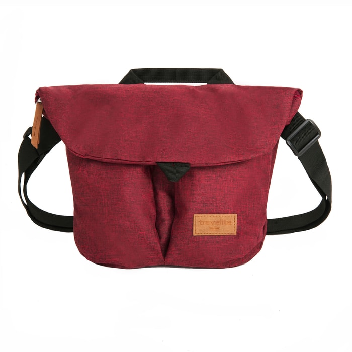 TRAVELITE, CROSSBODY TAŠKA BASICS MESSENGER BAG SMALL 96350-70 - CROSSBODY KABELKY - KABELKY