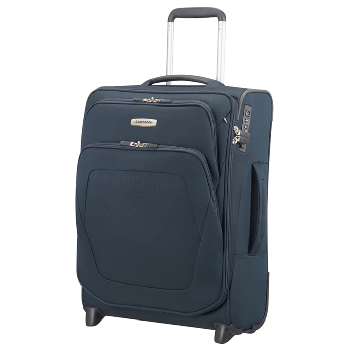 SAMSONITE, KABINOVÝ CESTOVNÍ KUFR SPARK SNG UPRIGHT 65N 48,5/57 L MODRÁ - PŘÍRUČNÍ ZAVAZADLA - CESTOVNÍ KUFRY A TAŠKY