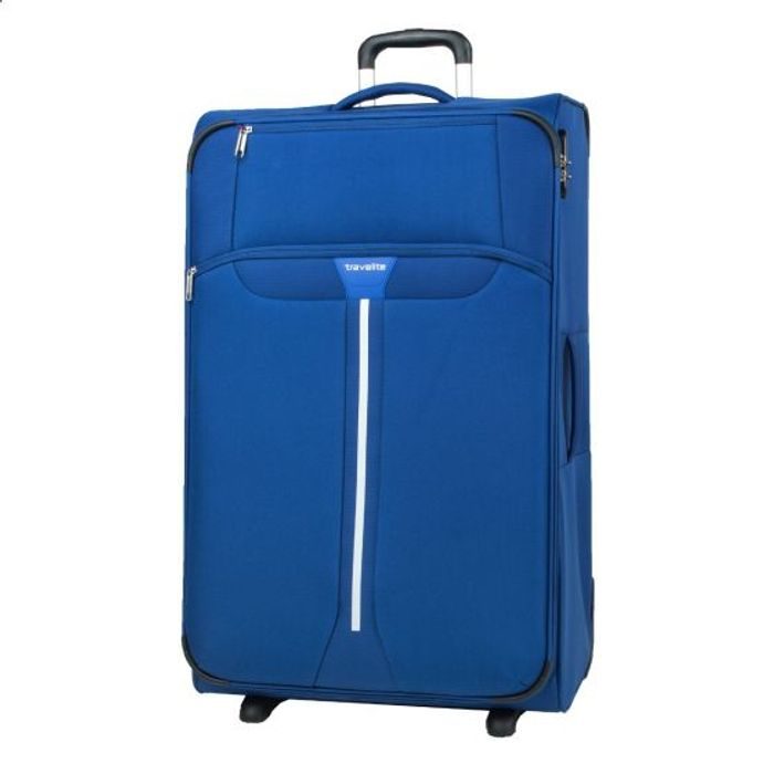 TRAVELITE, LÁTKOVÝ CESTOVNÍ KUFR SPEEDLINE 2W L NAVY 95 L - LÁTKOVÉ KUFRY - CESTOVNÍ KUFRY A TAŠKY