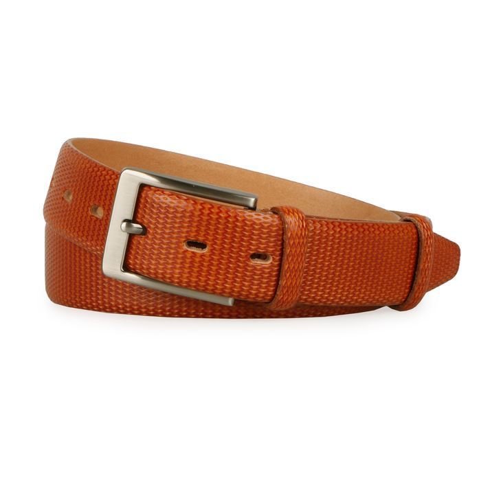 PENNY BELTS, CUREA DE PIELE PENTRU BĂRBAȚI 35-050-4-K48 - CURELE DE BĂRBAȚI - ACCESORII