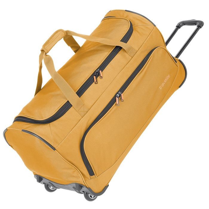 TRAVELITE, CESTOVNÁ TAŠKA NA KOLIESKACH BASICS FRESH YELLOW 89 L - CESTOVNÉ TAŠKY - CESTOVNÉ  KUFRE A TAŠKY