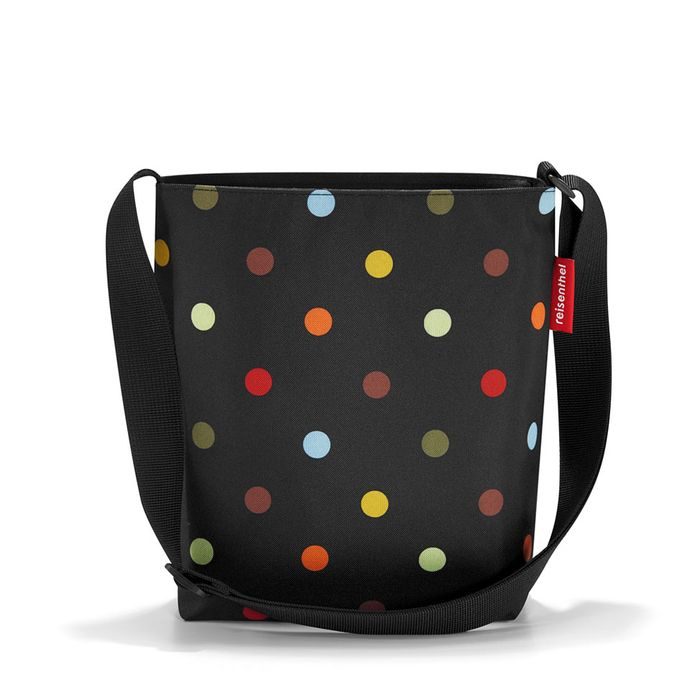 REISENTHEL, DÁMSKÁ TAŠKA PŘES RAMENO SHOULDERBAG S DOTS - KABELKY PŘES RAMENO - KABELKY