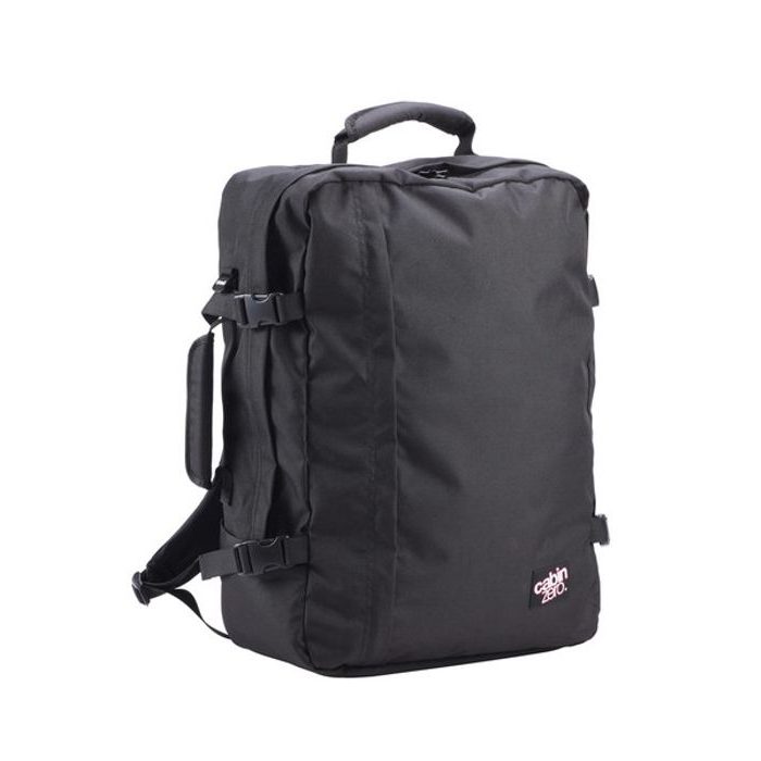 CABINZERO, PALUBNÍ BATOH CLASSIC ULTRA-LIGHT ABSOLUTE BLACK 44 L - MĚSTSKÉ BATOHY - BATOHY