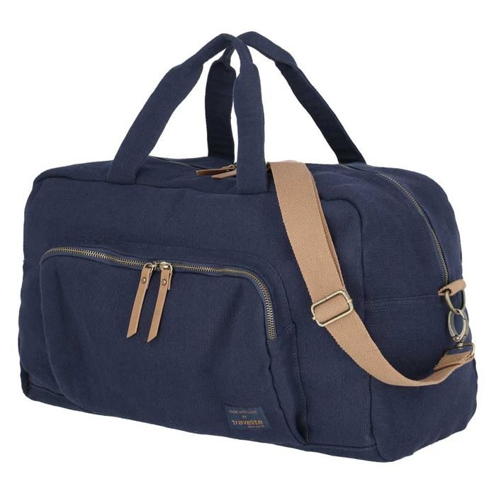 TRAVELITE, CESTOVNÁ TAŠKA HEMPLINE WEEKENDER NAVY 32 L - CESTOVNÉ TAŠKY - CESTOVNÉ  KUFRE A TAŠKY