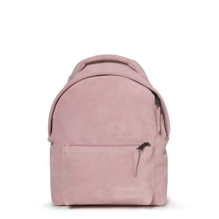 EASTPAK, DÁMSKÝ KOŽENÝ BATOH  ORBIT SLEEK´R SUEDE PINK 11 L - DÁMSKÉ BATOHY - BATOHY