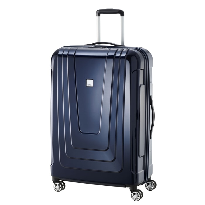 TITAN, CESTOVNÍ KUFR X-RAY 4W L SPACE BLUE 102 L - SKOŘEPINOVÉ KUFRY - CESTOVNÍ KUFRY A TAŠKY