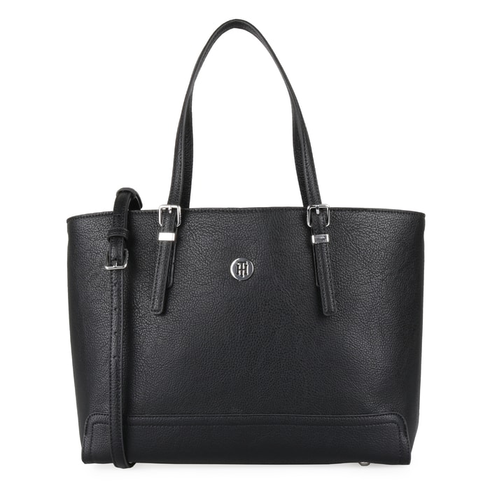 TOMMY HILFIGER, DÁMSKÁ KABELKA HONEY MEDIUM TOTE AW0AW07294 - KABELKY PŘES RAMENO - KABELKY