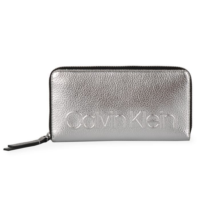 CALVIN KLEIN, VELKÁ DÁMSKÁ PENĚŽENKA EDGED K60K605176 - DÁMSKÉ PENĚŽENKY - PENĚŽENKY