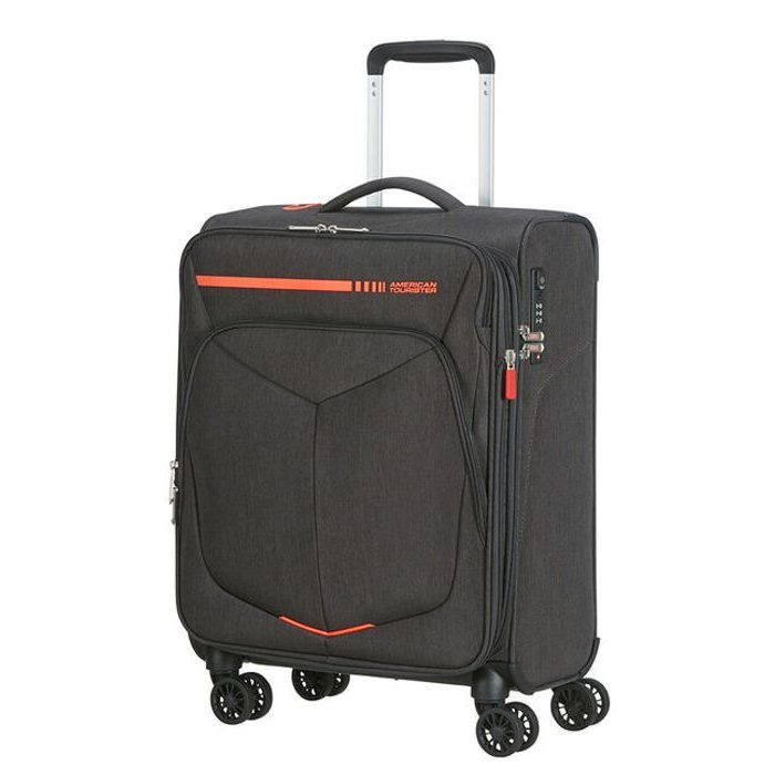 AMERICAN TOURISTER, KABÍNOVÝ CESTOVNÝ KUFOR SUMMERFUNK NEON EXP 43/46 L - PRÍRUČNÁ BATOŽINA - CESTOVNÉ  KUFRE A TAŠKY