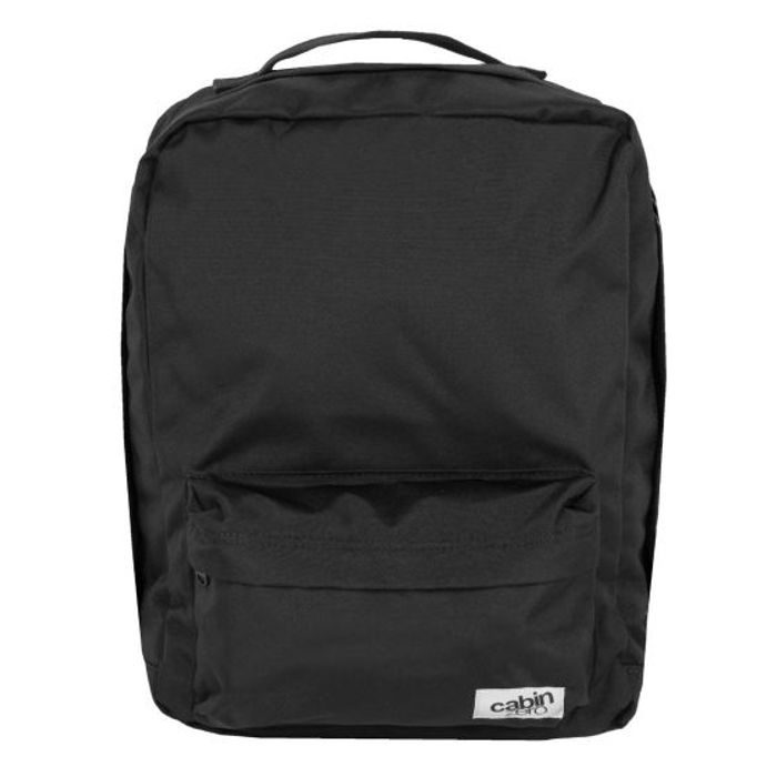 CABINZERO, STUDENTSKÝ BATOH VARSITY ABSOLUTE BLACK 26 L - ŠKOLNÍ A DĚTSKÉ BATOHY - BATOHY