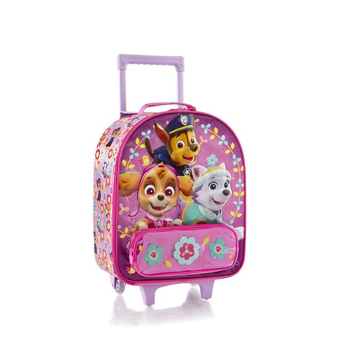 HEYS, DETSKÝ TEXTILNÝ KUFOR SOFT PAW PATROL PINK 21 L - DETSKÁ BATOŽINA - CESTOVNÉ  KUFRE A TAŠKY