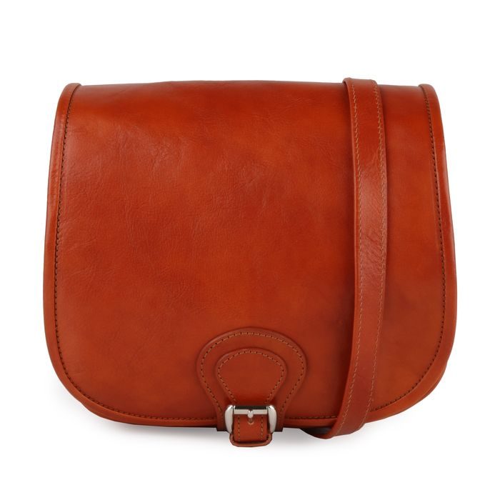 SNĚŽKA NÁCHOD, DÁMSKÁ KOŽENÁ CROSSBODY KABELKA 5065 - CROSSBODY KABELKY - KABELKY