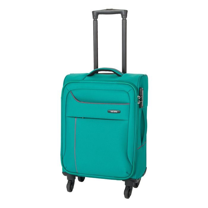 TRAVELITE, TRAVELITE SOLARIS 4W S AQUA/ORANGE - LÁTKOVÉ KUFRY - CESTOVNÍ KUFRY A TAŠKY