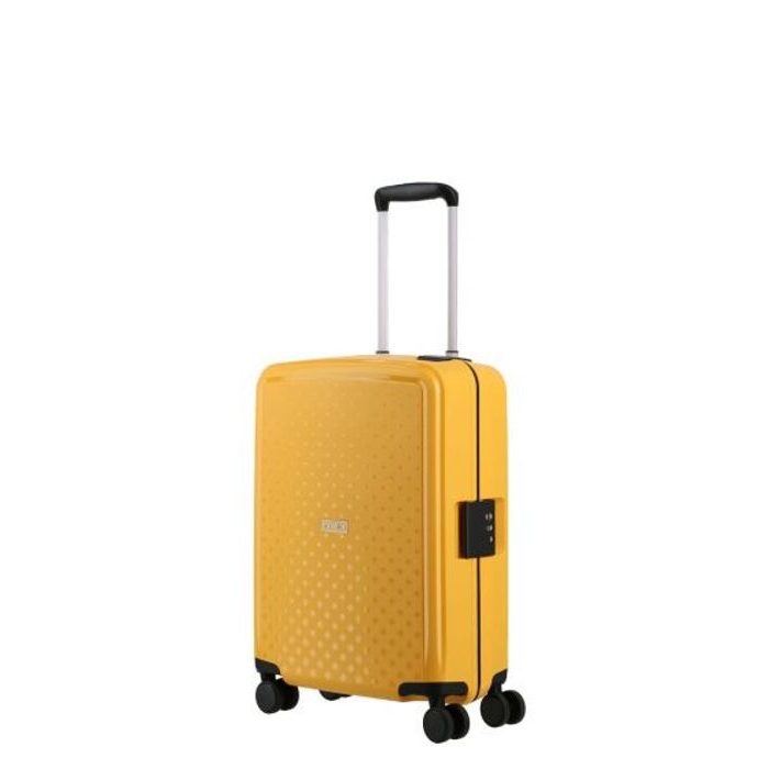 TRAVELITE, KABÍNOVÝ CESTOVNÝ KUFOR TERMINAL S YELLOW 36 L - PRÍRUČNÁ BATOŽINA - CESTOVNÉ  KUFRE A TAŠKY