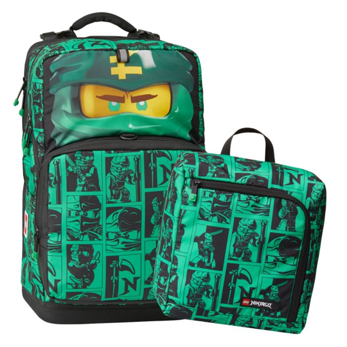 LEGO, ŠKOLNÍ BATOH NINJAGO GREEN MAXI PLUS 23 L - ŠKOLNÍ A DĚTSKÉ BATOHY - BATOHY