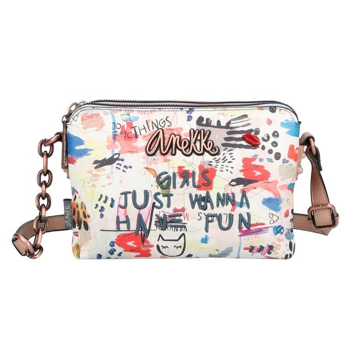 ANEKKE, DÁMSKA CROSSBODY KABELKA FUN & MUSIC 34813-160 - CROSSBODY KABELKY - KABELKY