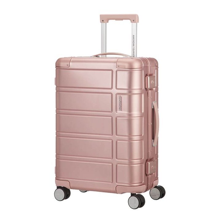 AMERICAN TOURISTER, KABINOVÝ CESTOVNÍ KUFR ALUMO SPINNER 34 L - PŘÍRUČNÍ ZAVAZADLA - CESTOVNÍ KUFRY A TAŠKY